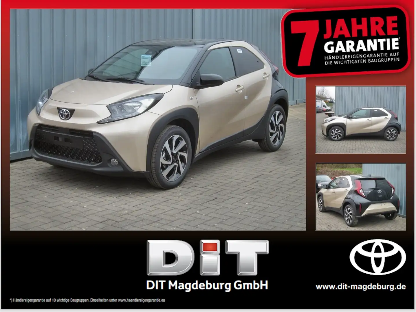 Toyota Aygo X 1.0 Teamplayer Rückfahrkamera Schwarz - 1