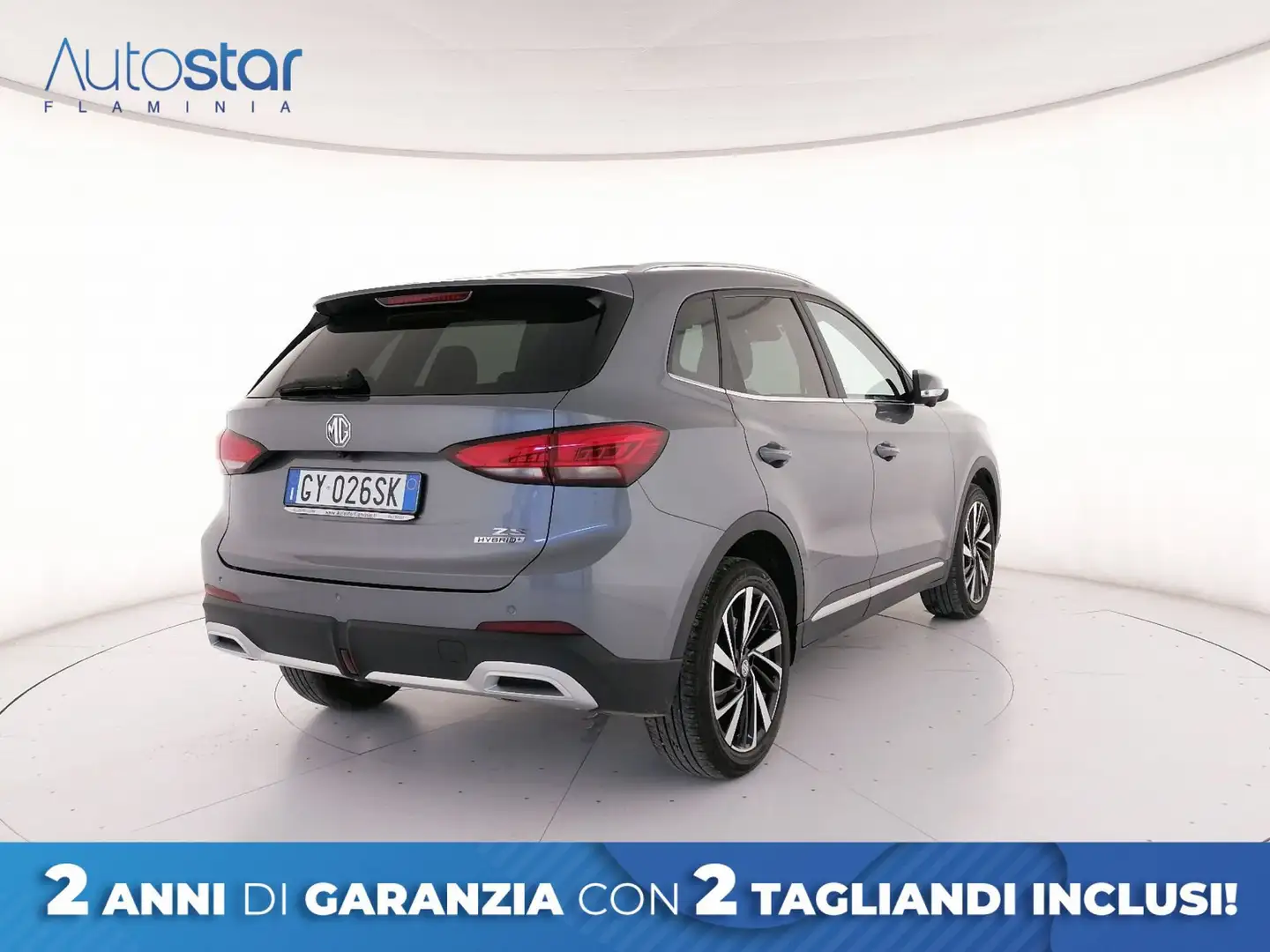 MG ZS 1.5 hybrid+ Luxury auto Grigio - 2