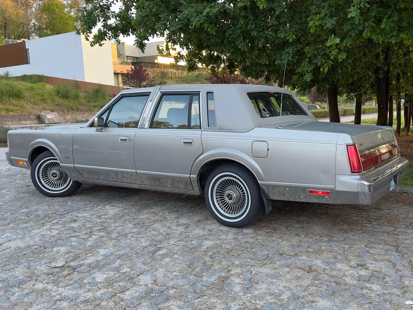 Lincoln Town Car Argent - 1