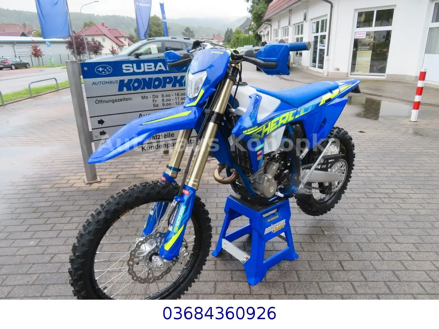 Sherco 250 SEF Factory 2026 Vorführer Blau - 1