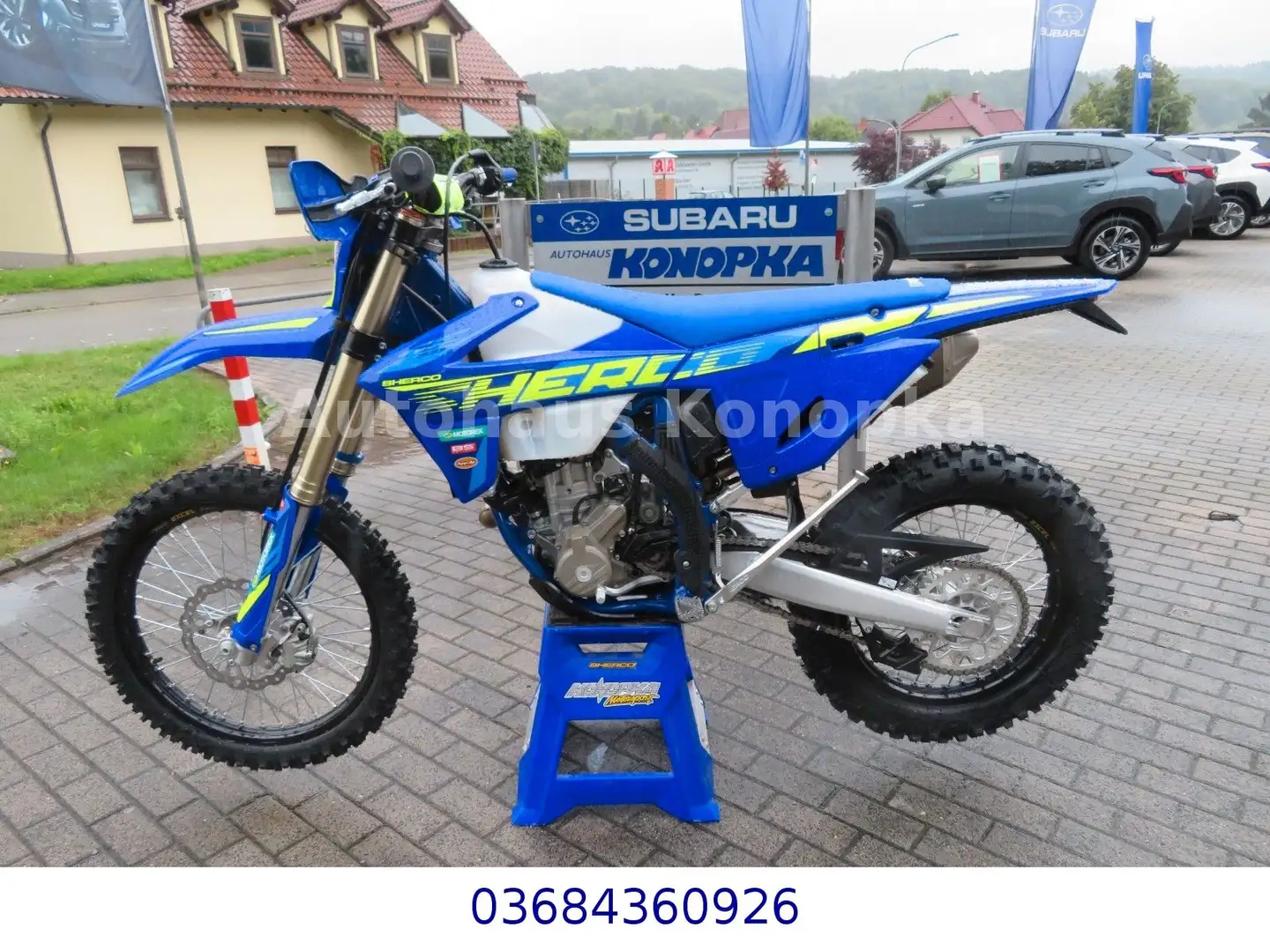 Sherco 250 SEF Factory 2026 Vorführer Blau - 2