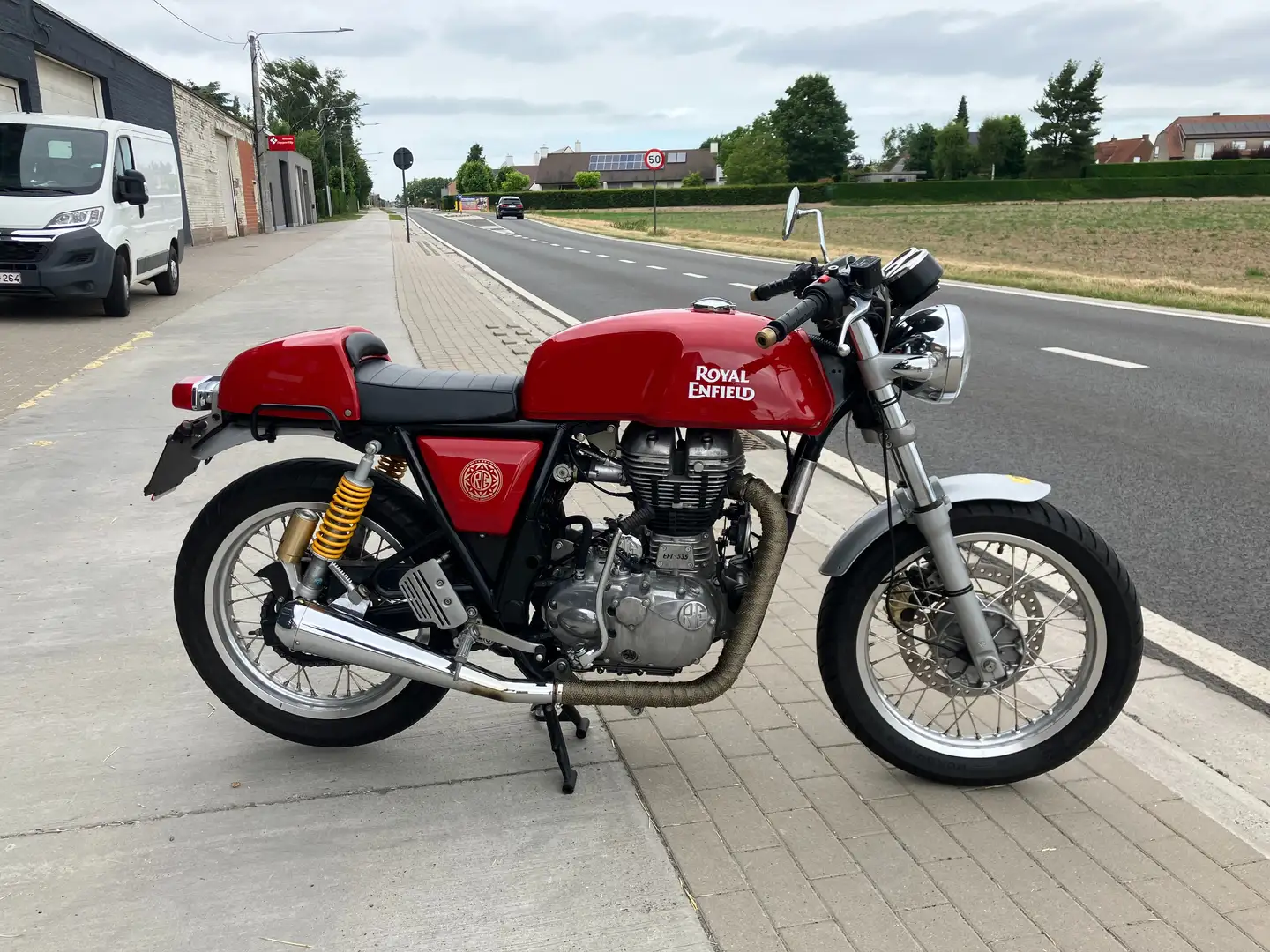 Royal Enfield Continental GT Czerwony - 1