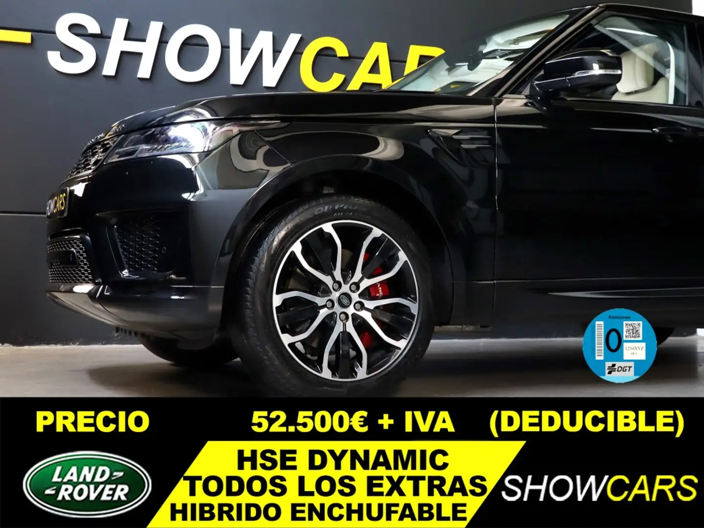 Land Rover Range Rover Sport 2.0 Si4 PHEV HSE Dynamic 404 Nero - 1