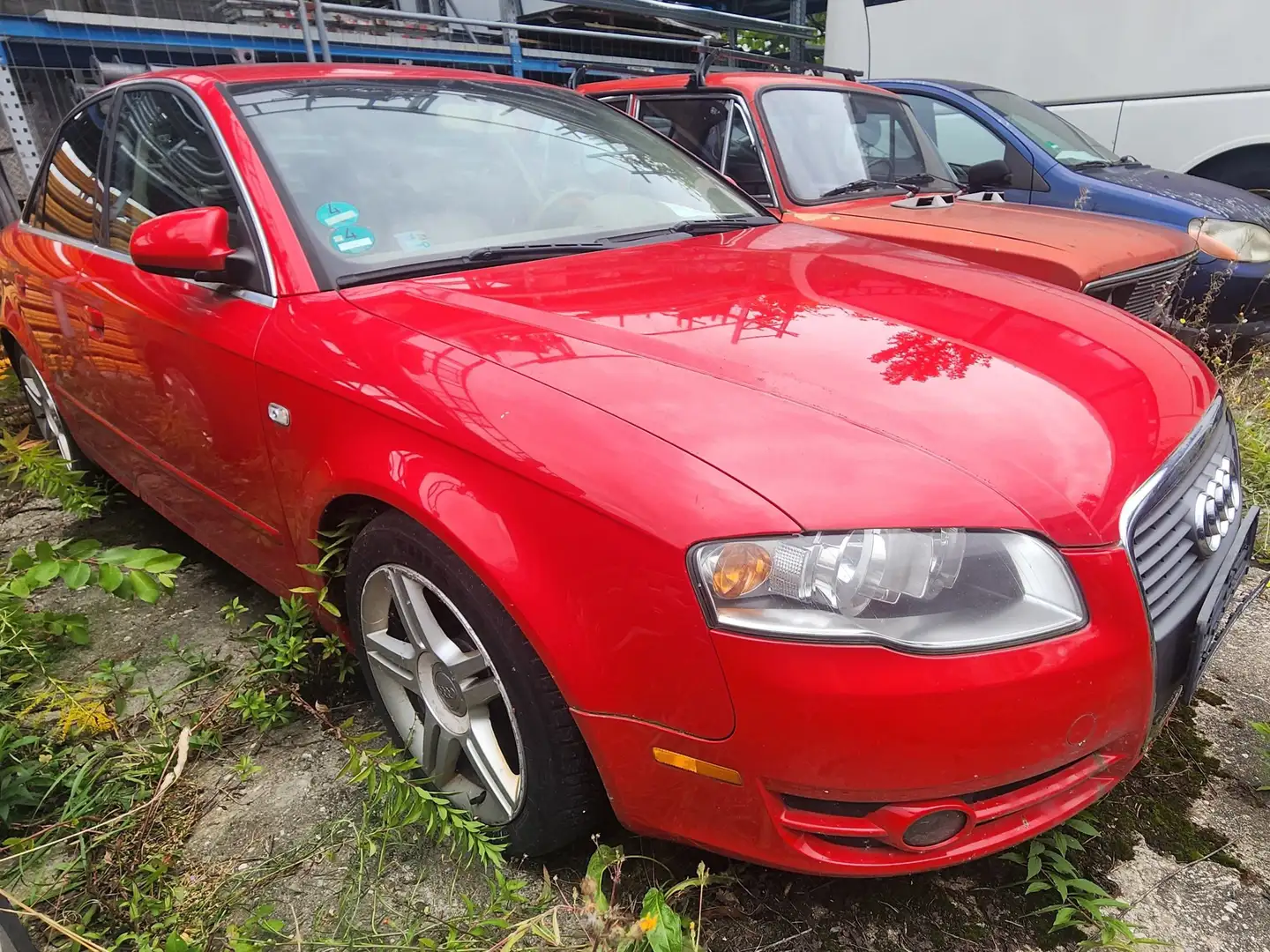 Audi A4 2.0 T US Modell Voll Motorschaden Rouge - 1