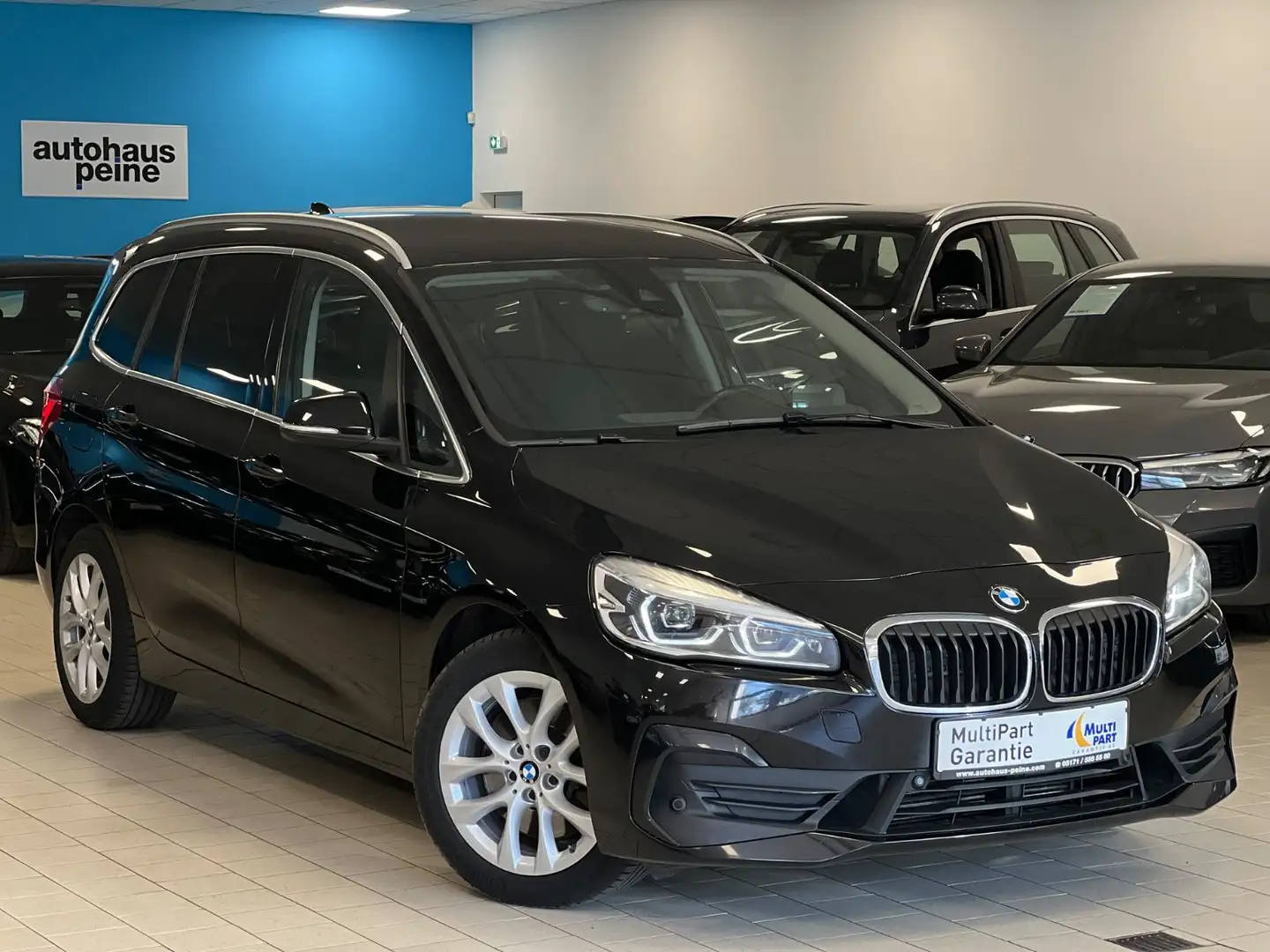BMW 220 220d GT Aut/Navi+/HUD/Park&DriveAss/AHK/LenkrHz Nero - 1