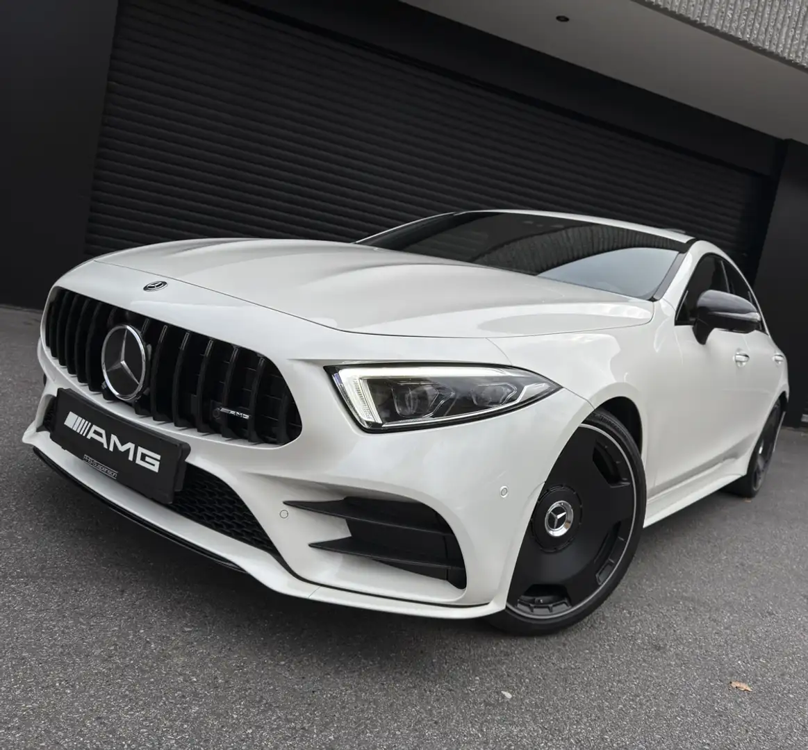 Mercedes-Benz CLS Voll - GARANTIE AMG Standheizung 20" Schiebedach Burmester 360° Kamera Sportsitze MULTIBEAM Weiß - 1