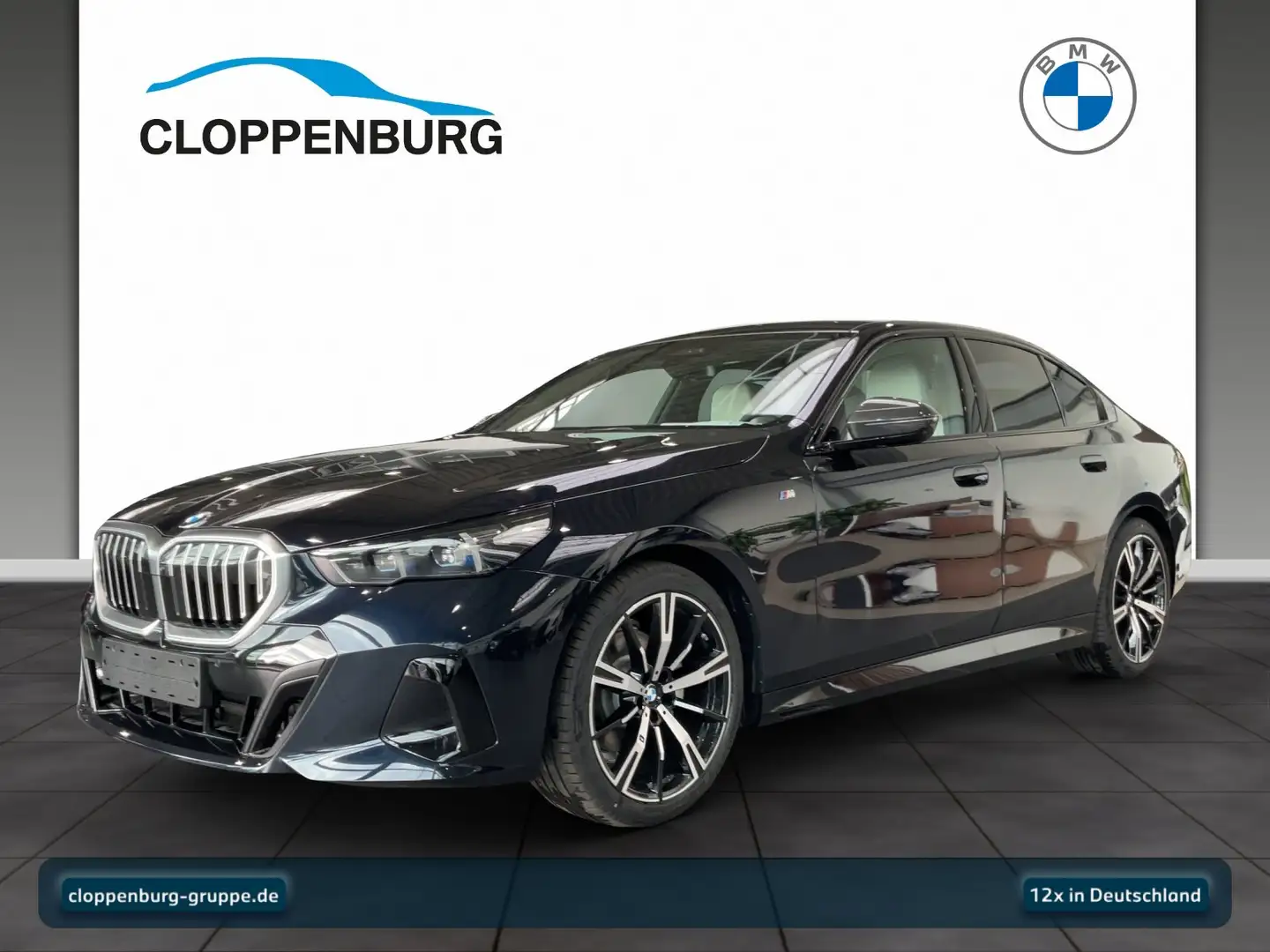 BMW 520 d M Sport LED+Head-Up+B&W+Shadow+Pano Schwarz - 1