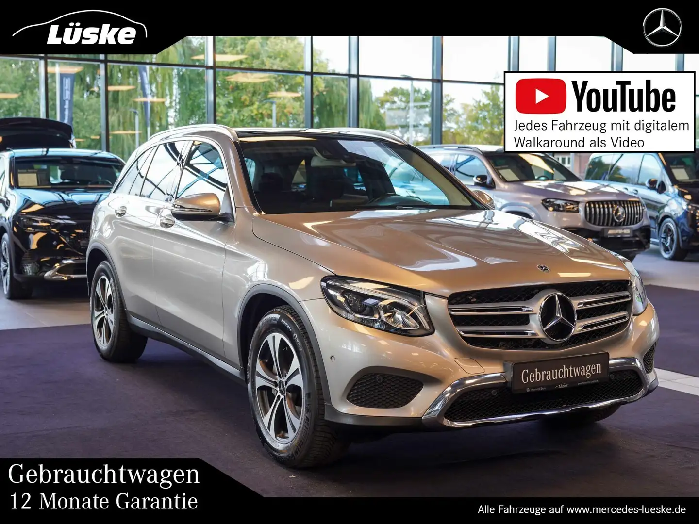 Mercedes-Benz GLC 220 GLC 220 d 4M EXCLUSIVE mojavesilber Panorama AHK Silber - 1