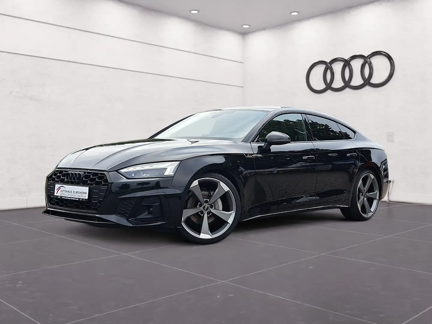 Audi A5 Sportback S line 40 TDI S tronic AHK NAV MATRIX K Schwarz - 2