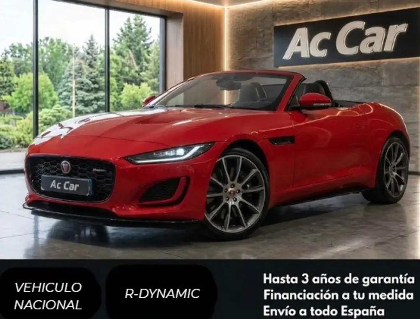 Jaguar F-Type 2.0 I4 300PS RWD Auto R-Dynamic Rojo - 1