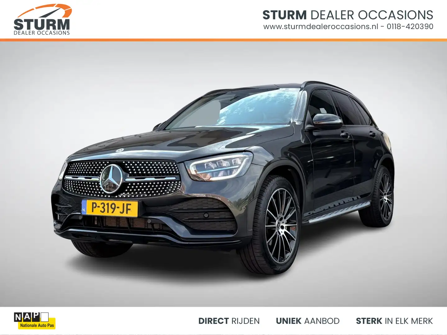 Mercedes-Benz GLC 300 300e 4MATIC Business Solution AMG SoH 92% NL-Auto, Gris - 1