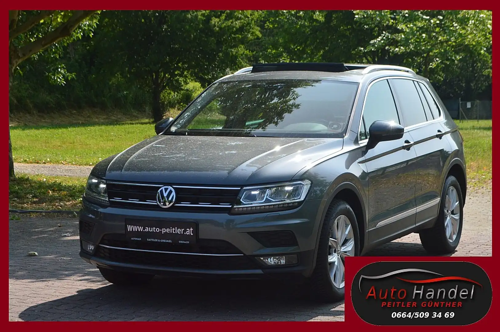 Volkswagen Tiguan 2,0 4Motion DSG+XENON+NAVI+Panorama+ Grau - 1