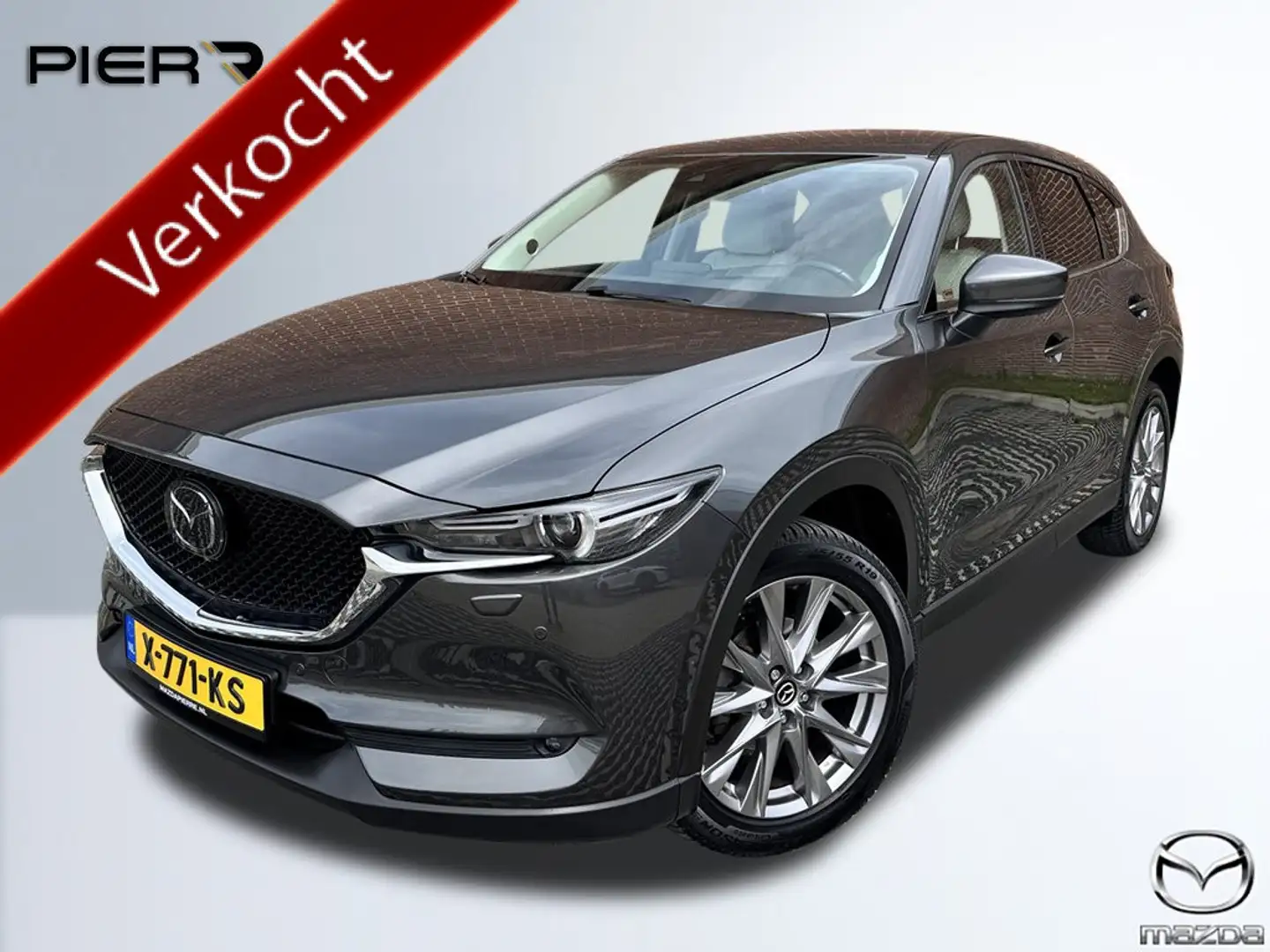 Mazda CX-5 2.5 4WD SkyActiv-G 194 Luxury | AUTOMAAT | TREKHAA Gris - 1