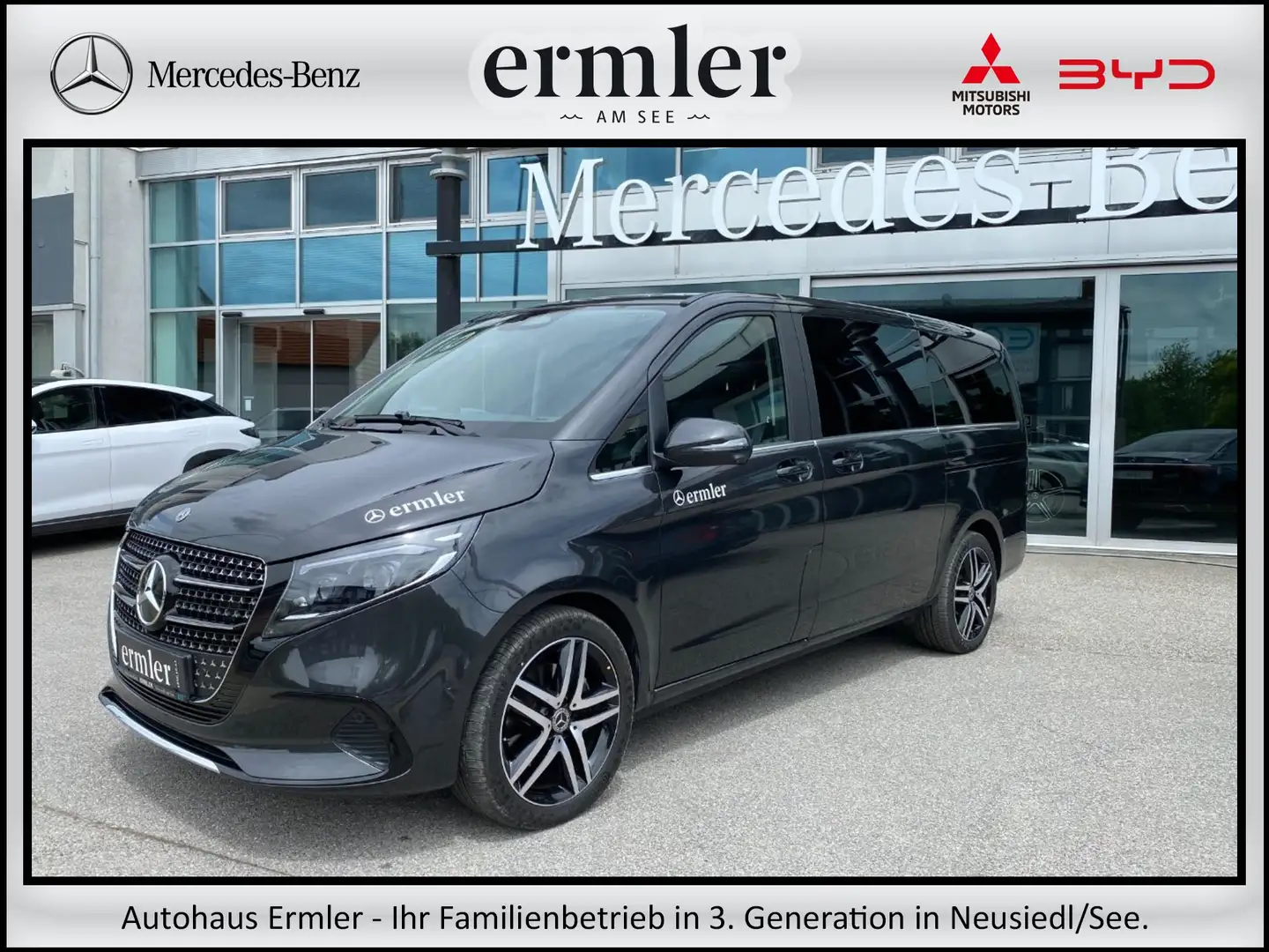 Mercedes-Benz V 300 d 4MATIC AVANTGARDE Lang Klima Distr DAB Grau - 1
