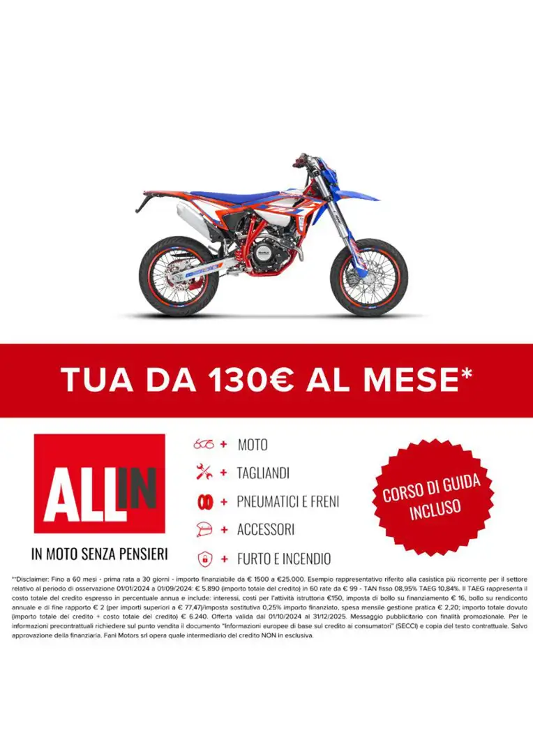 Beta RR 125 MOTARD R Blu/Azzurro - 2