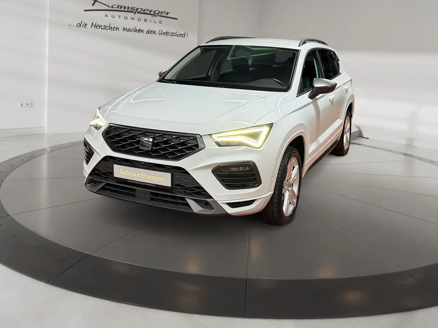 SEAT Ateca 2.0 TDI FR AHK/LED/Kamera/Navi/uvm. Blanc - 2