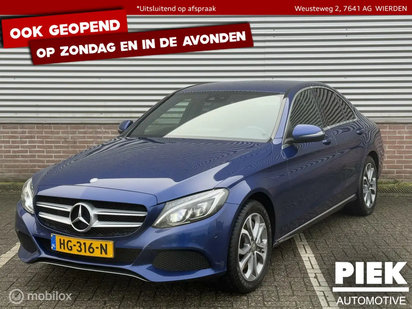 Mercedes-Benz C 350 e Avantgarde Lease Edition Синий - 1