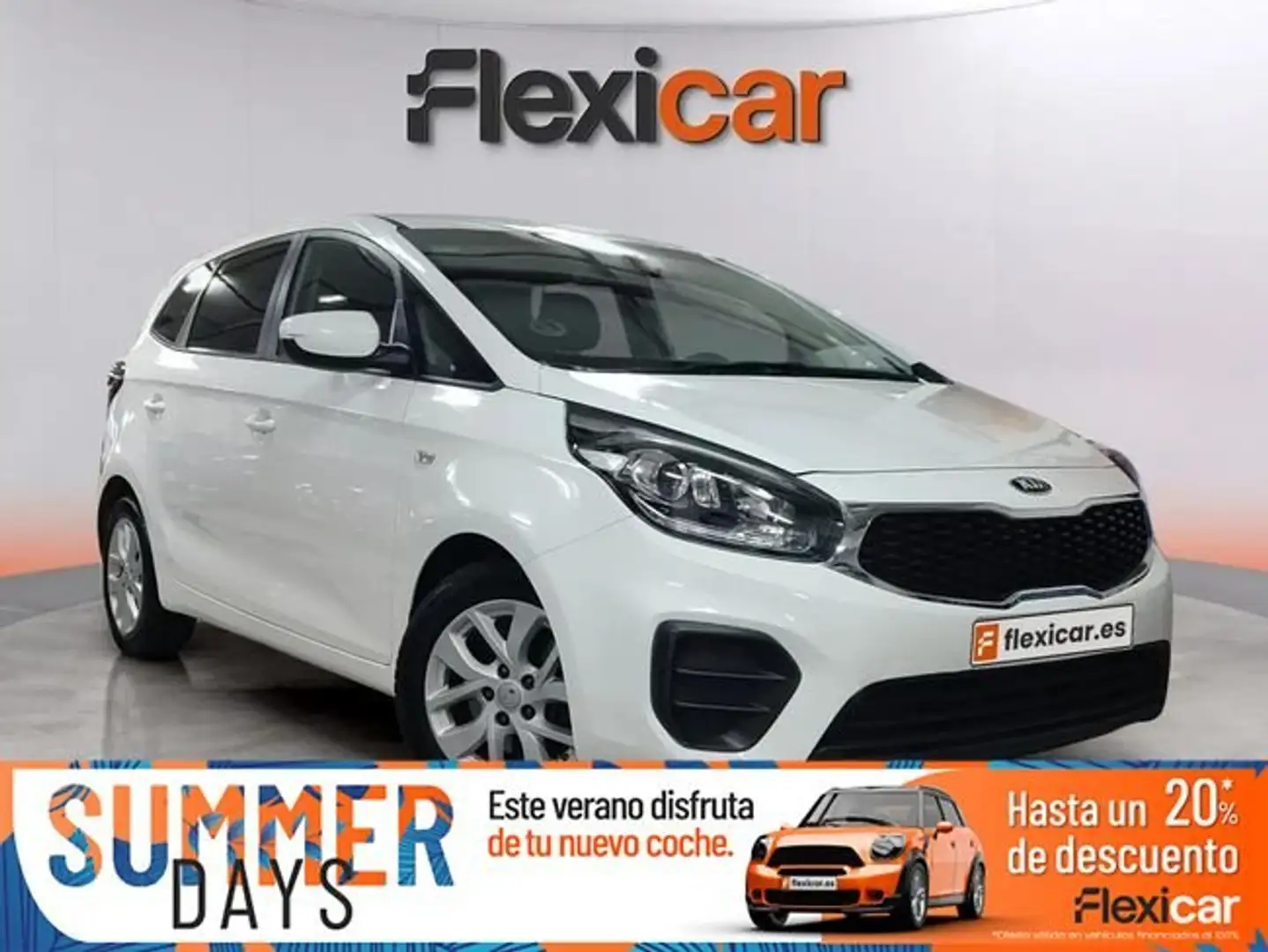 Kia Carens 1.6+GDi+99kW+%28135CV%29+Basic+-+5P+%282017%29 Blanco - 1