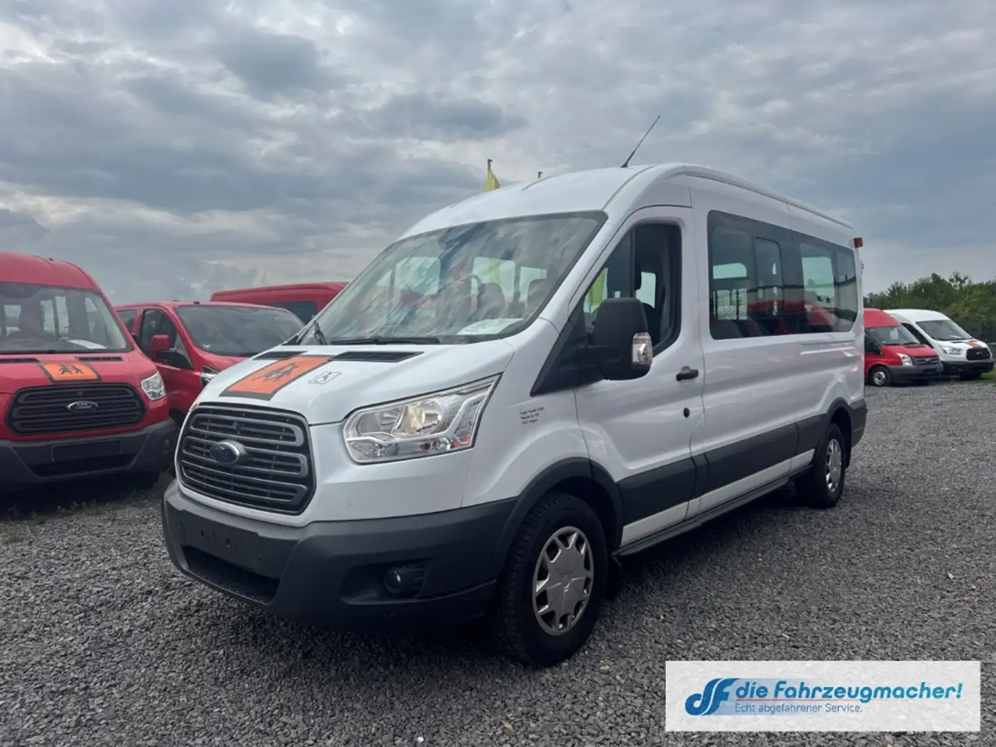 Ford Transit Kombi 350 L3 Trend 2.2 TDCi DPF *1572 *KLIMA Weiß - 2