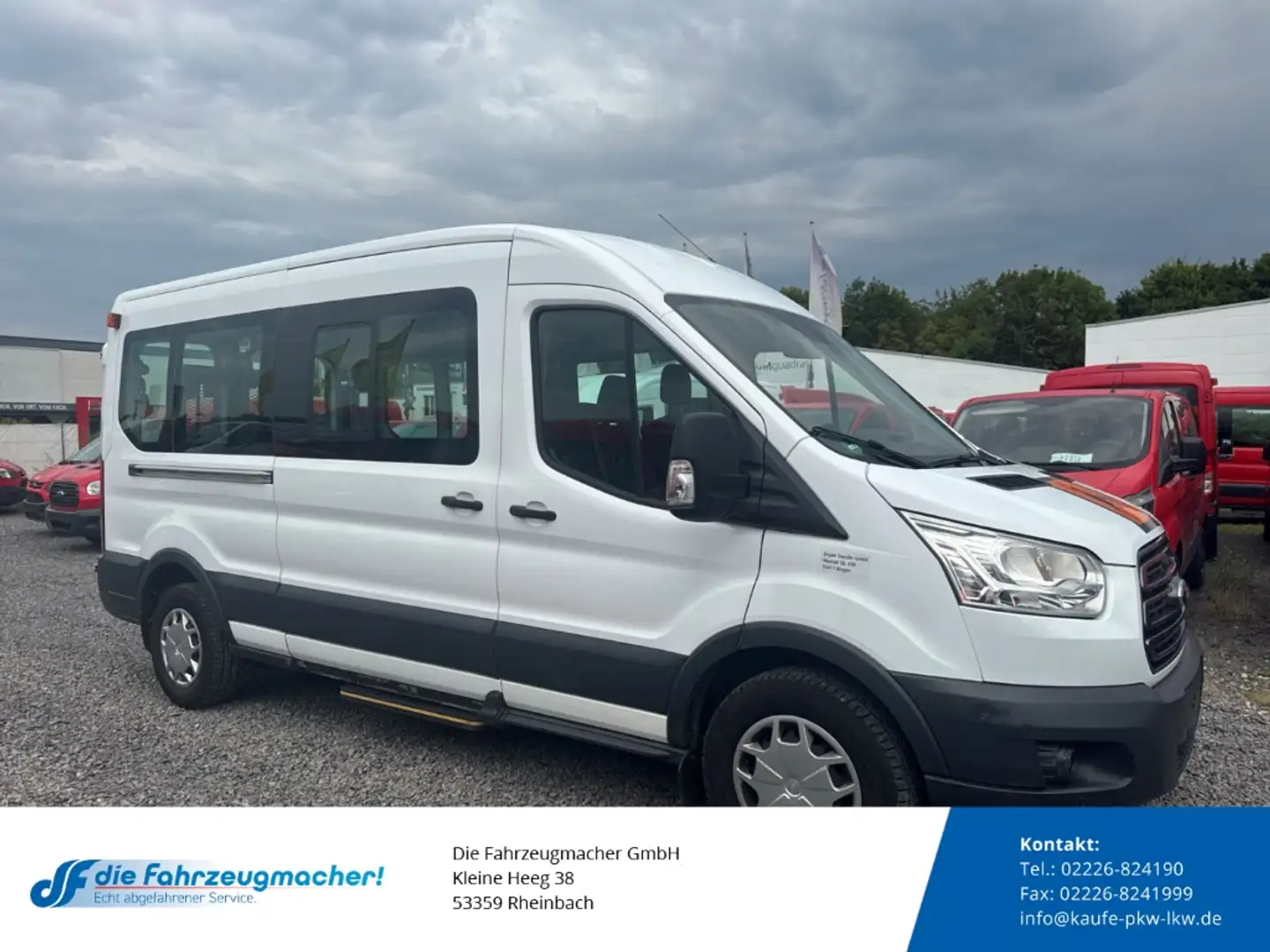 Ford Transit Kombi 350 L3 Trend 2.2 TDCi DPF *1572 *KLIMA Weiß - 1