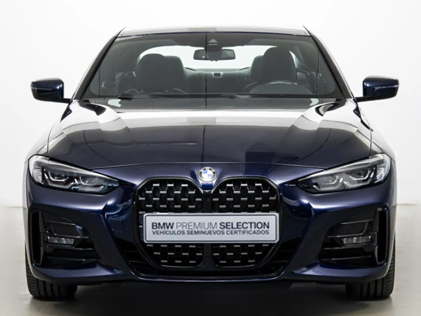 BMW 420 420iA Coupé Bleu - 2