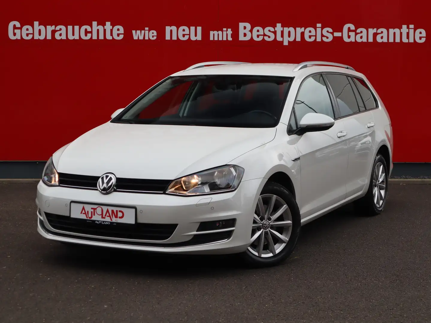Volkswagen Golf VII Variant 1.4 TSI Lounge AHK SHZ PDC R-CD Weiß - 2