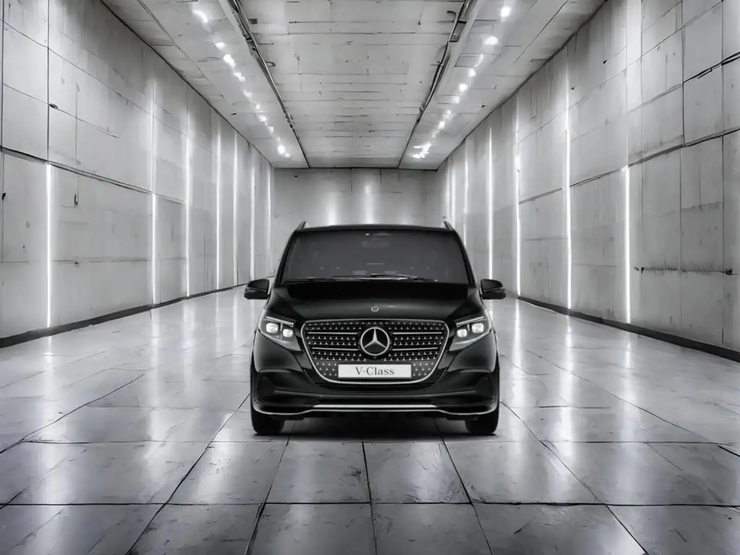 Mercedes-Benz V 300 AVANTGARDE NAVI+AHK+DISTR+360°+AHK+STHZ+7S Noir - 2