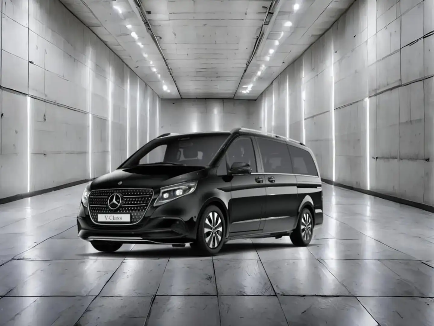 Mercedes-Benz V 300 AVANTGARDE NAVI+AHK+DISTR+360°+AHK+STHZ+7S Noir - 1