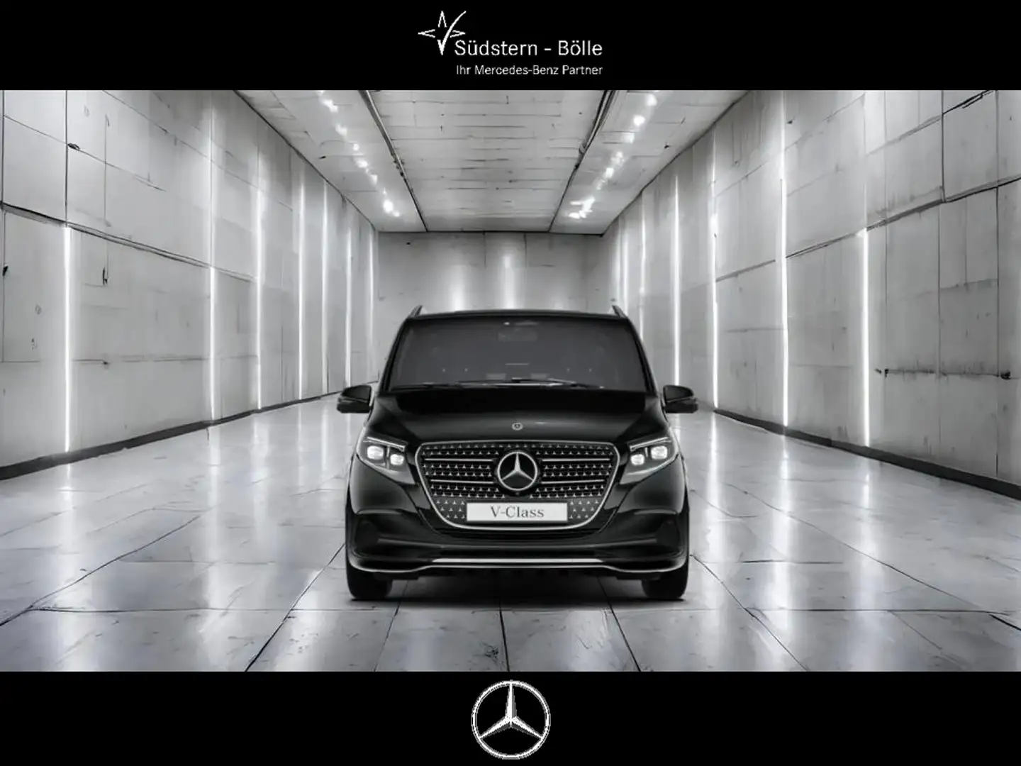 Mercedes-Benz V 300 AVANTGARDE NAVI+AHK+DISTR+360°+AHK+STHZ+7S Nero - 2