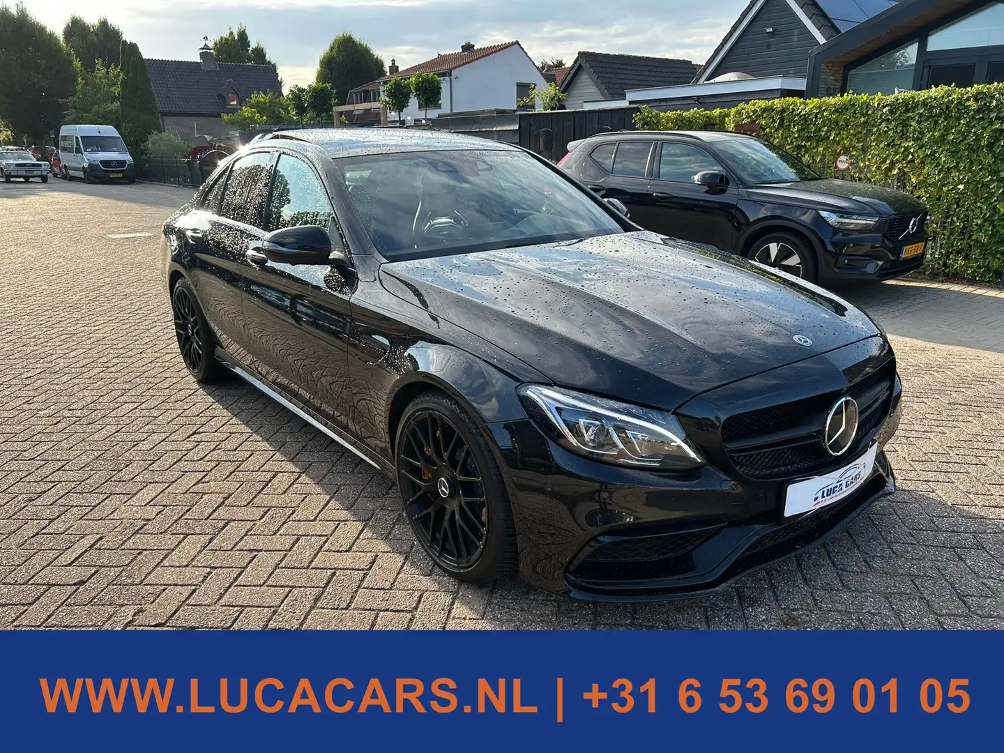 Mercedes-Benz C 63 AMG S Edition 1 Zwart - 2