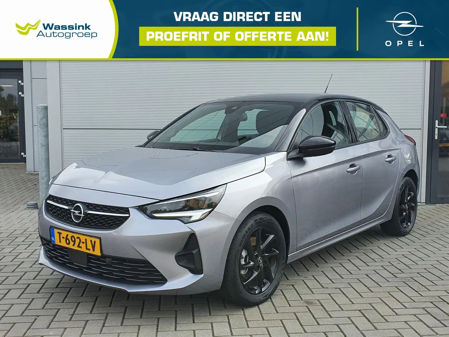 Opel Corsa 1.2T 100pk GS-Line I Airconditioning | Navigatie b Grijs - 1