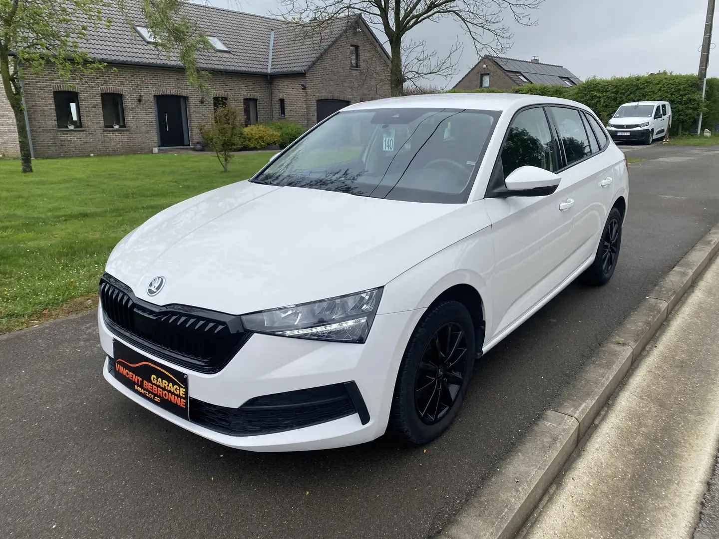 Skoda Scala 1.0 TSI garantie 12mois Blanc - 1