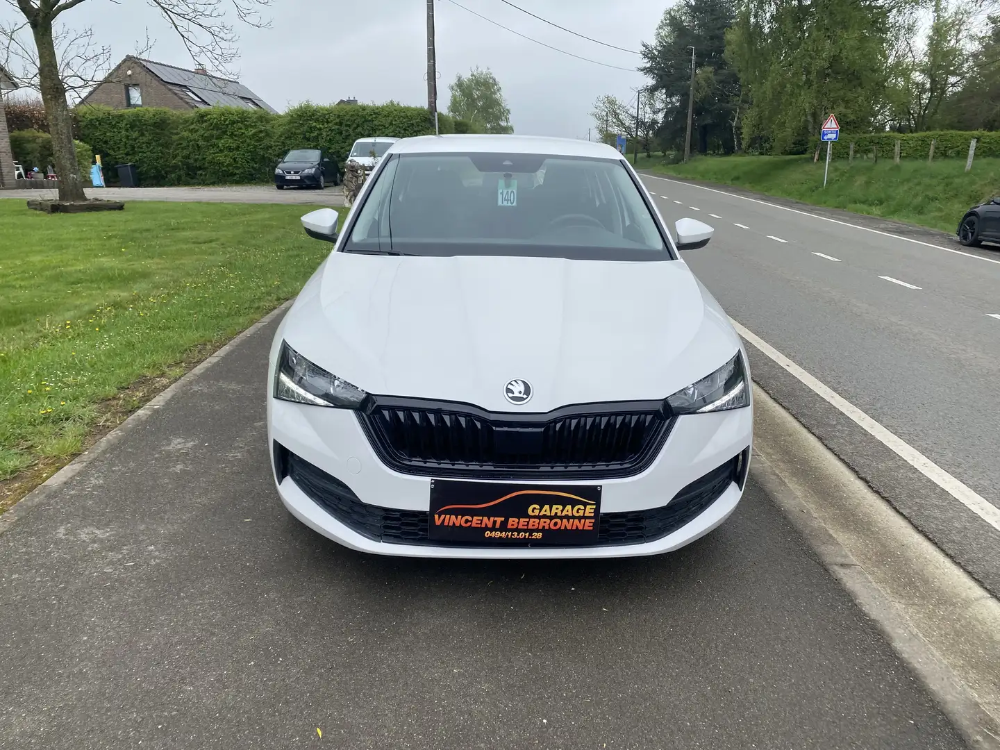Skoda Scala 1.0 TSI garantie 12mois Blanc - 2