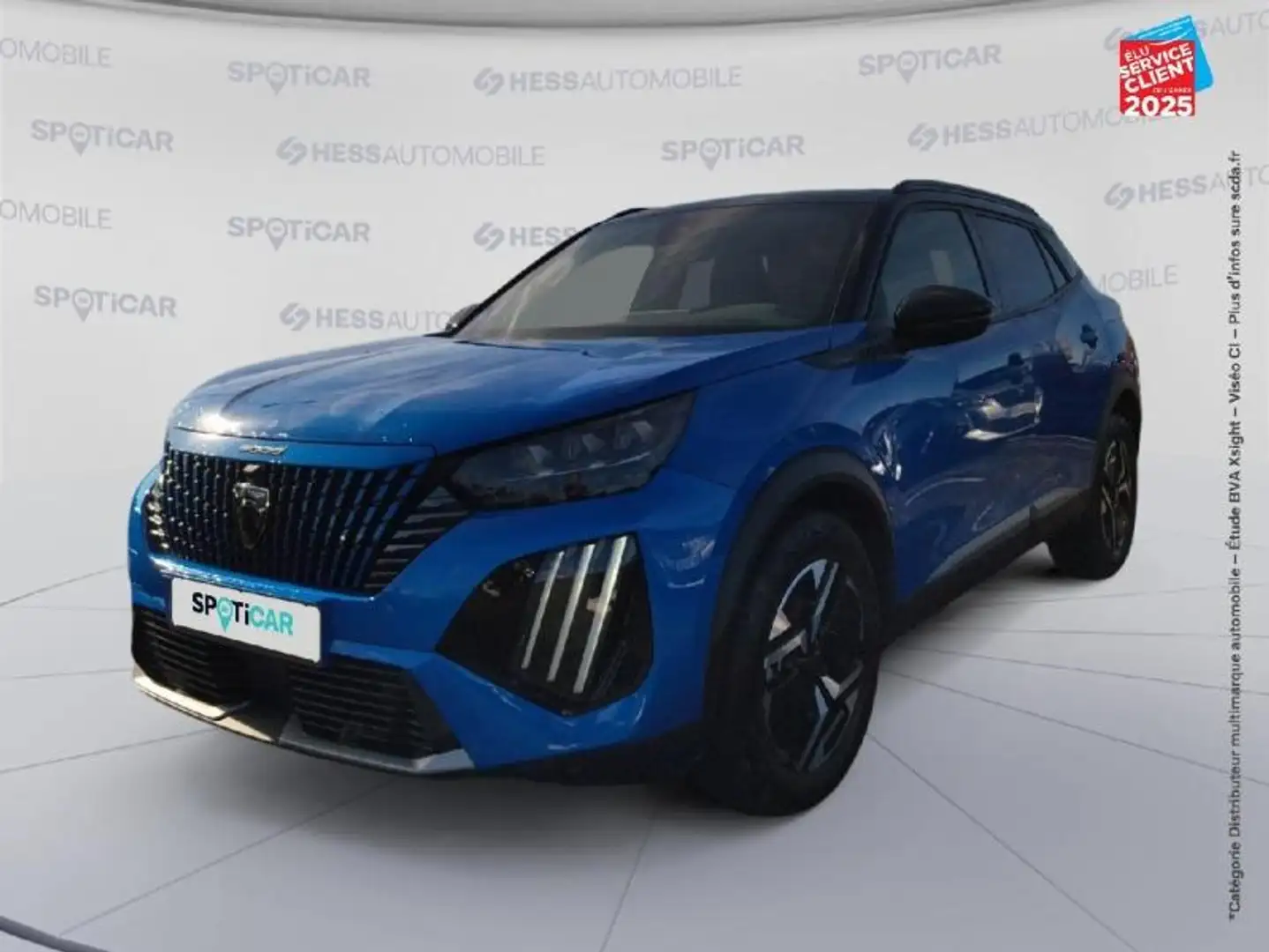 Peugeot 2008 1.2 Hybrid 136ch GT e-DCS6 Bleu - 1