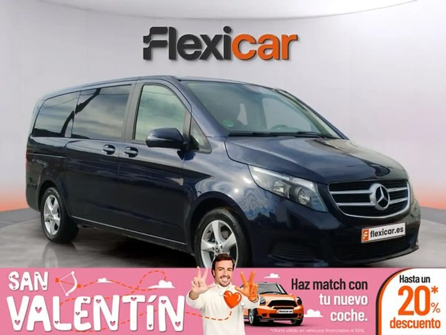 Mercedes-Benz V 220 220d Largo Exclusive 7GT Bleu - 1