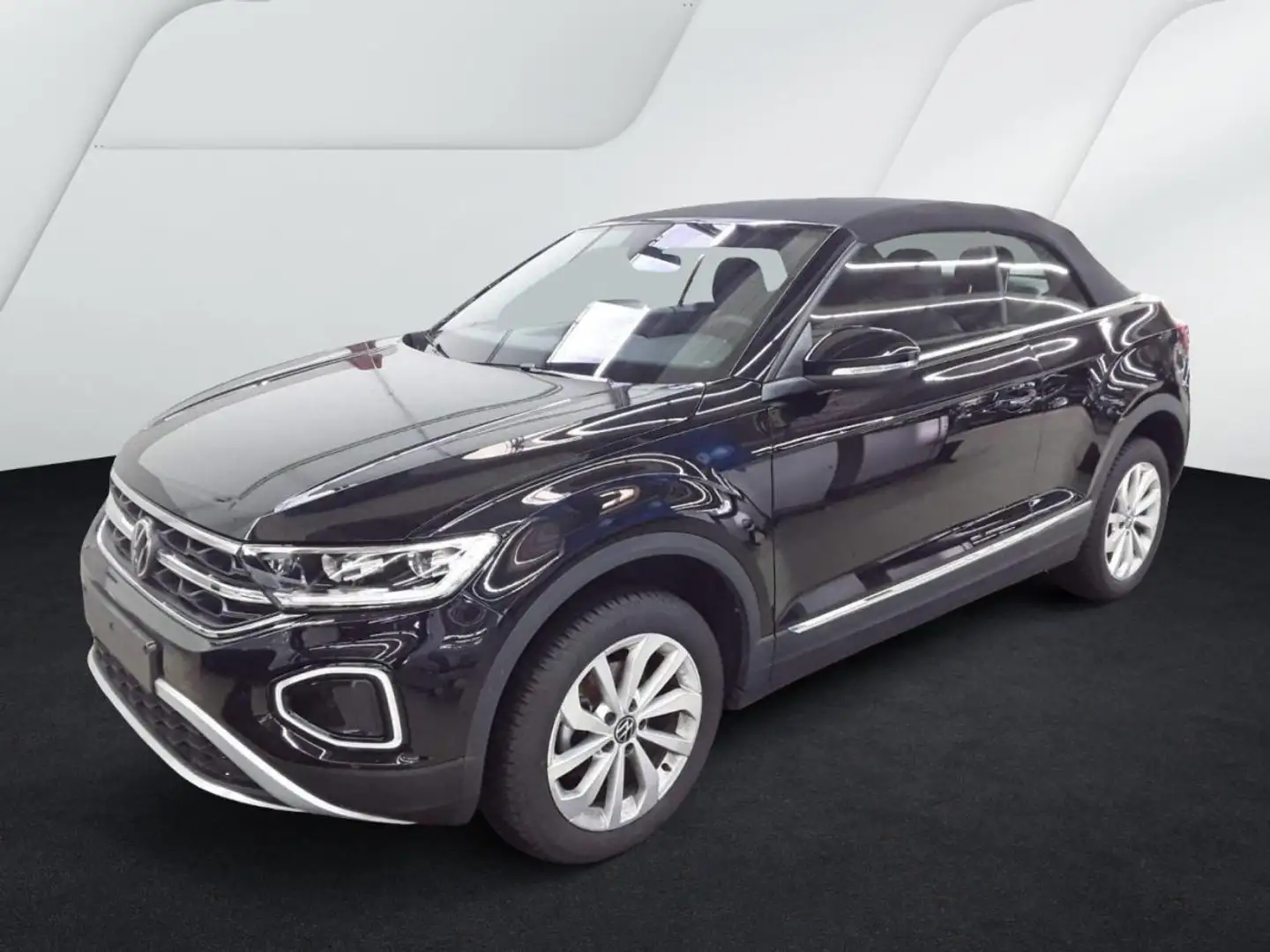 Volkswagen T-Roc Cabriolet STYLE 1.0TSI LED.KAMERA.SITZHZG.PDC Schwarz - 2