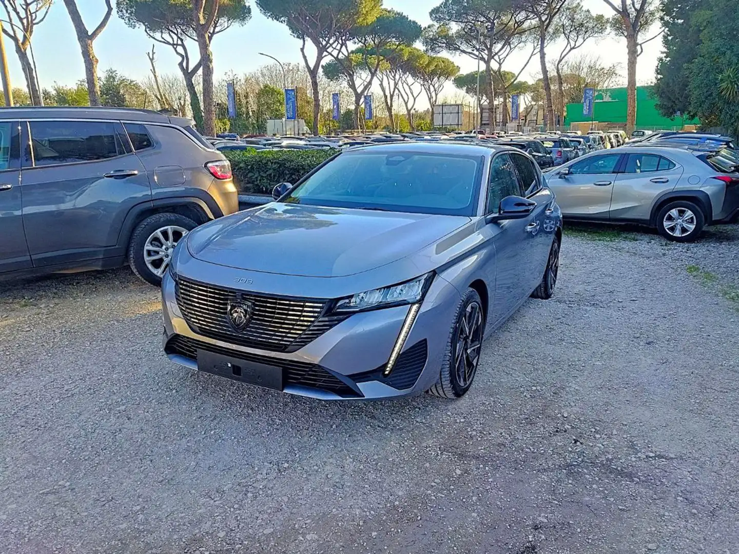 Peugeot 308 1.5hdi ALLURE EAT8 ANDROID/CARPLAY NAVI TELECAM Grigio - 2