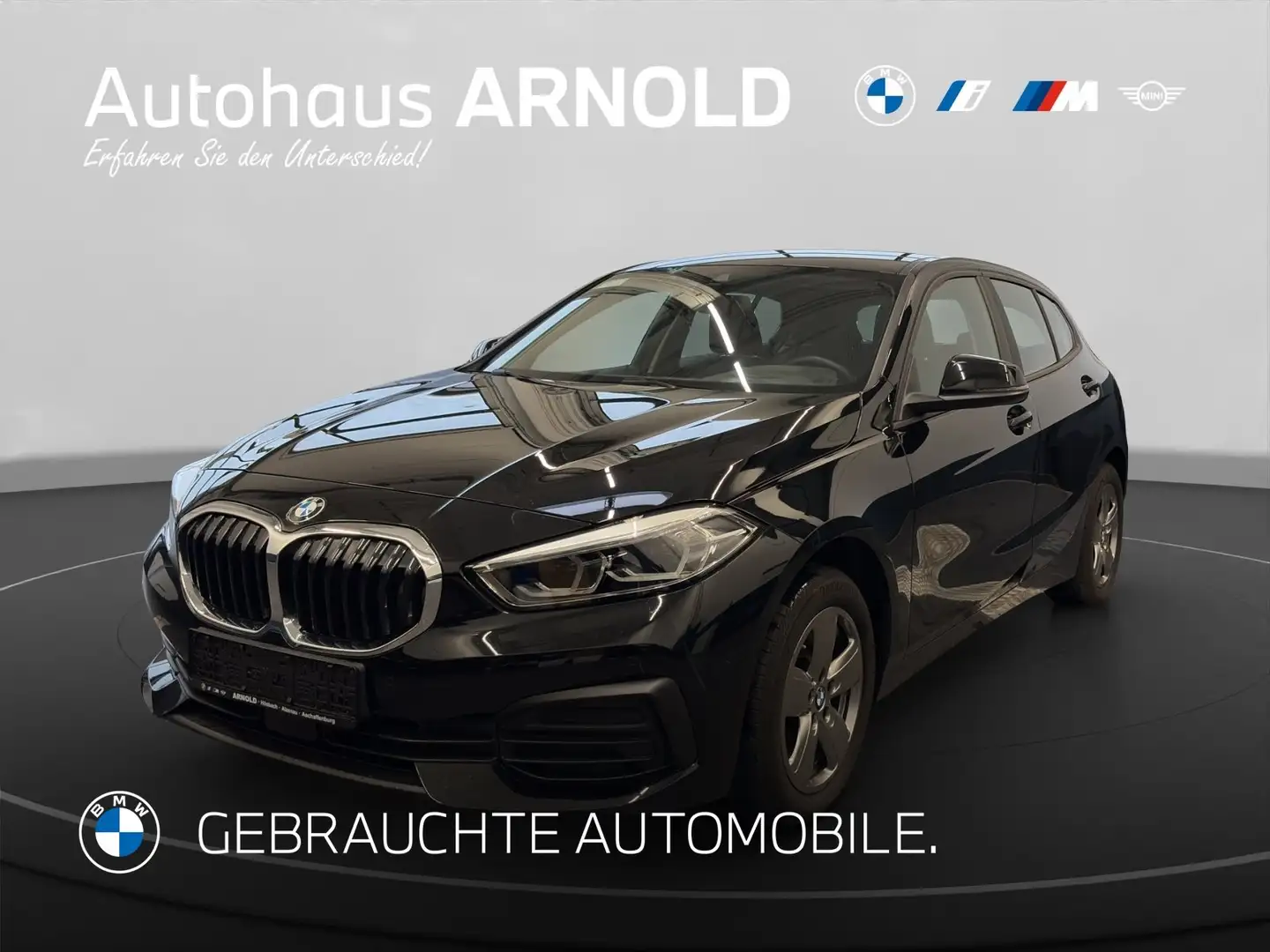 BMW 118 i Hatch Advantage DAB LED WLAN Tempomat PDC Schwarz - 1