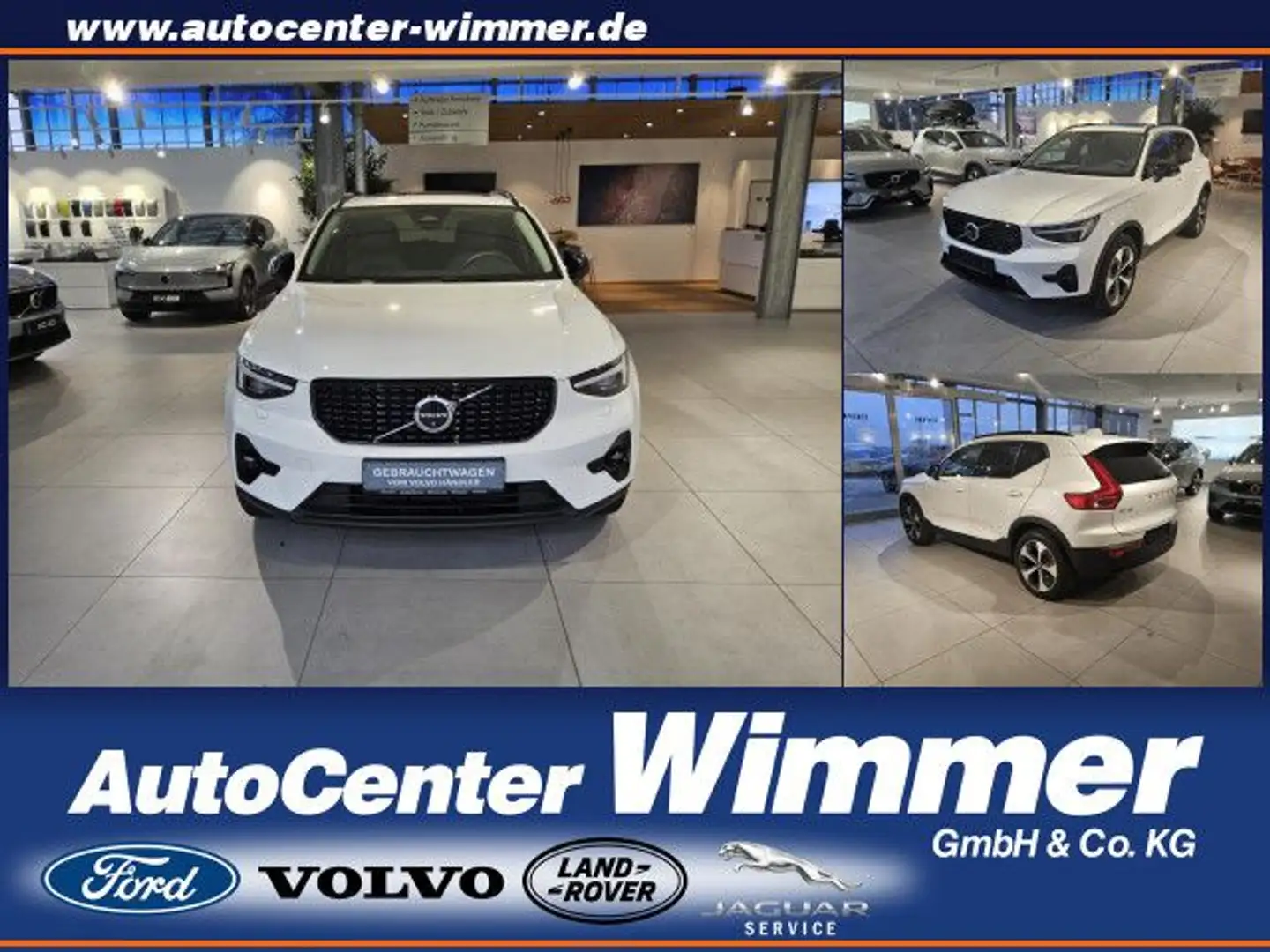 Volvo XC40 B4 B DKG Plus Dark Panorama / 360 Grad / Busi Weiß - 1