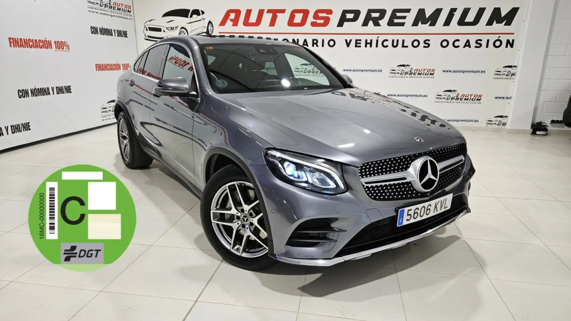 Mercedes-Benz GLC 250 Coupé 4Matic Aut. Szürke - 1