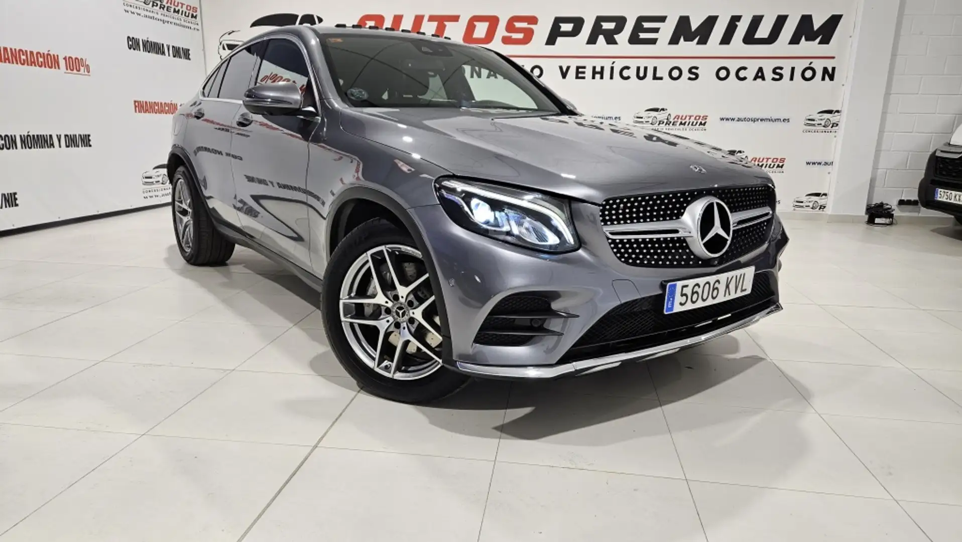 Mercedes-Benz GLC 250 Coupé 4Matic Aut. Szürke - 2