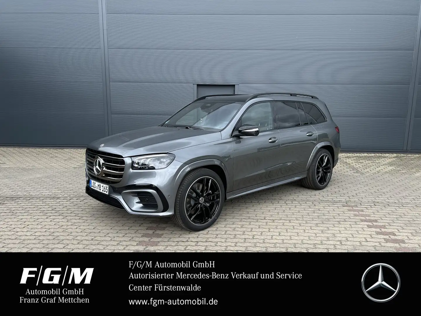 Mercedes-Benz GLS 450 GLS 450 d AMG/Pano/AHK/Standhzg/Distr/Bur/Memory Grau - 1