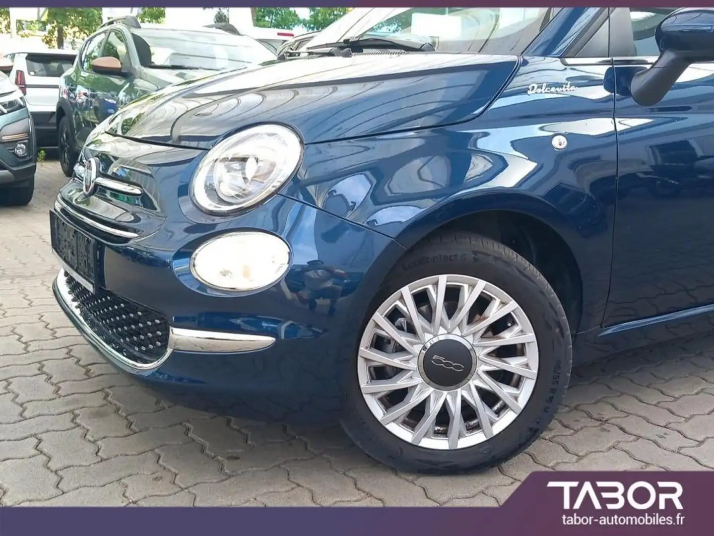 Fiat 500 1.0 70 MHEV Dolcevita AppCo regulator Bleu - 2