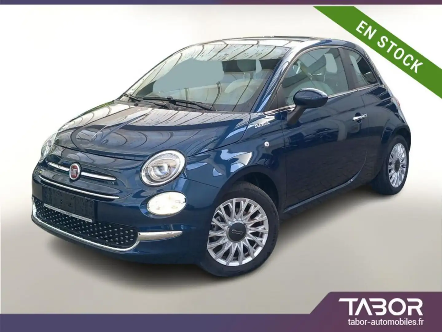 Fiat 500 1.0 70 MHEV Dolcevita AppCo regulator Bleu - 1