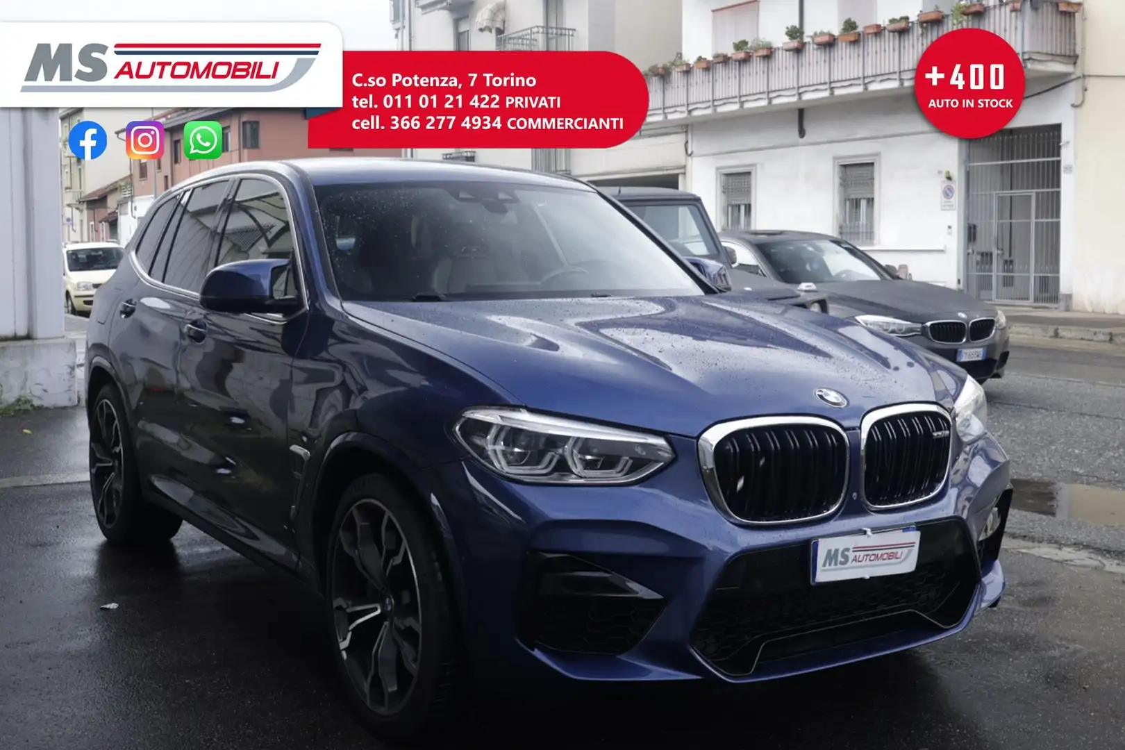 BMW X3 M BMW X3 M PROMOZIONE Unicoproprietario Blu/Azzurro - 1