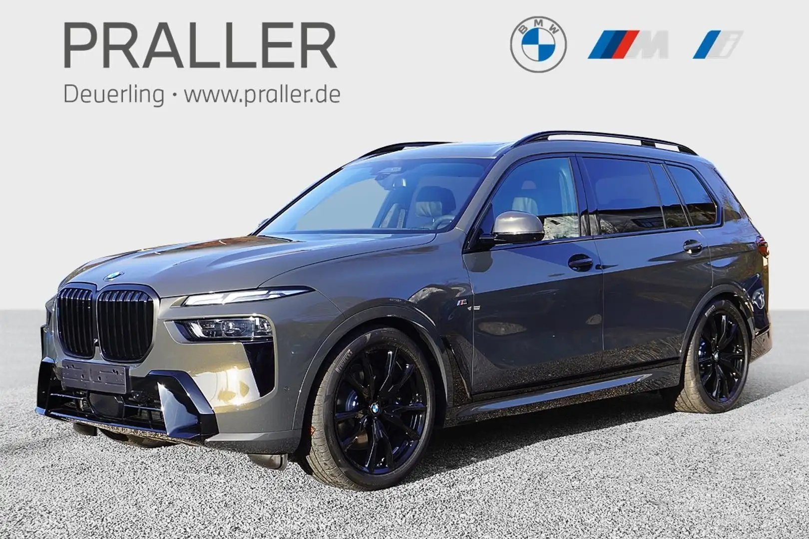 BMW X7 xDrive40d M Sport PRO AHK HeadUp ACC Standhz Sitzb Grau - 1