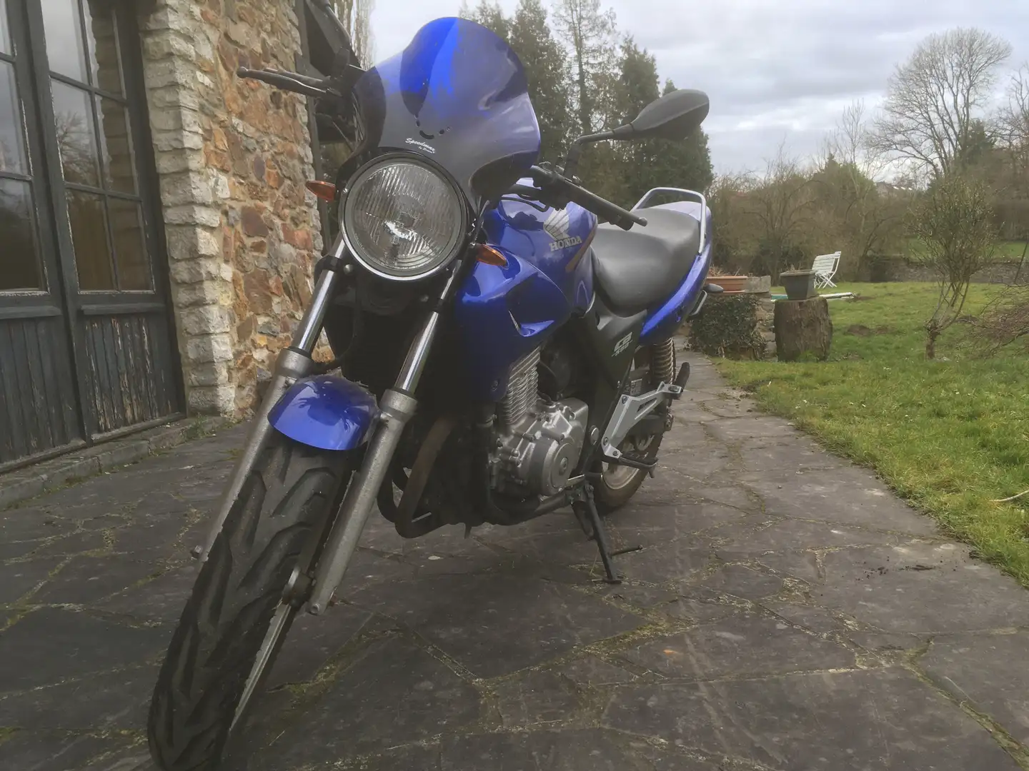 Honda CB 500 Bleu - 2