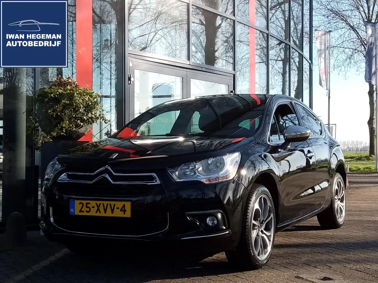 Citroen DS4 1.6 THP So Chic AUTOMAAT | Leer | Navi | ECC | PDC Noir - 1