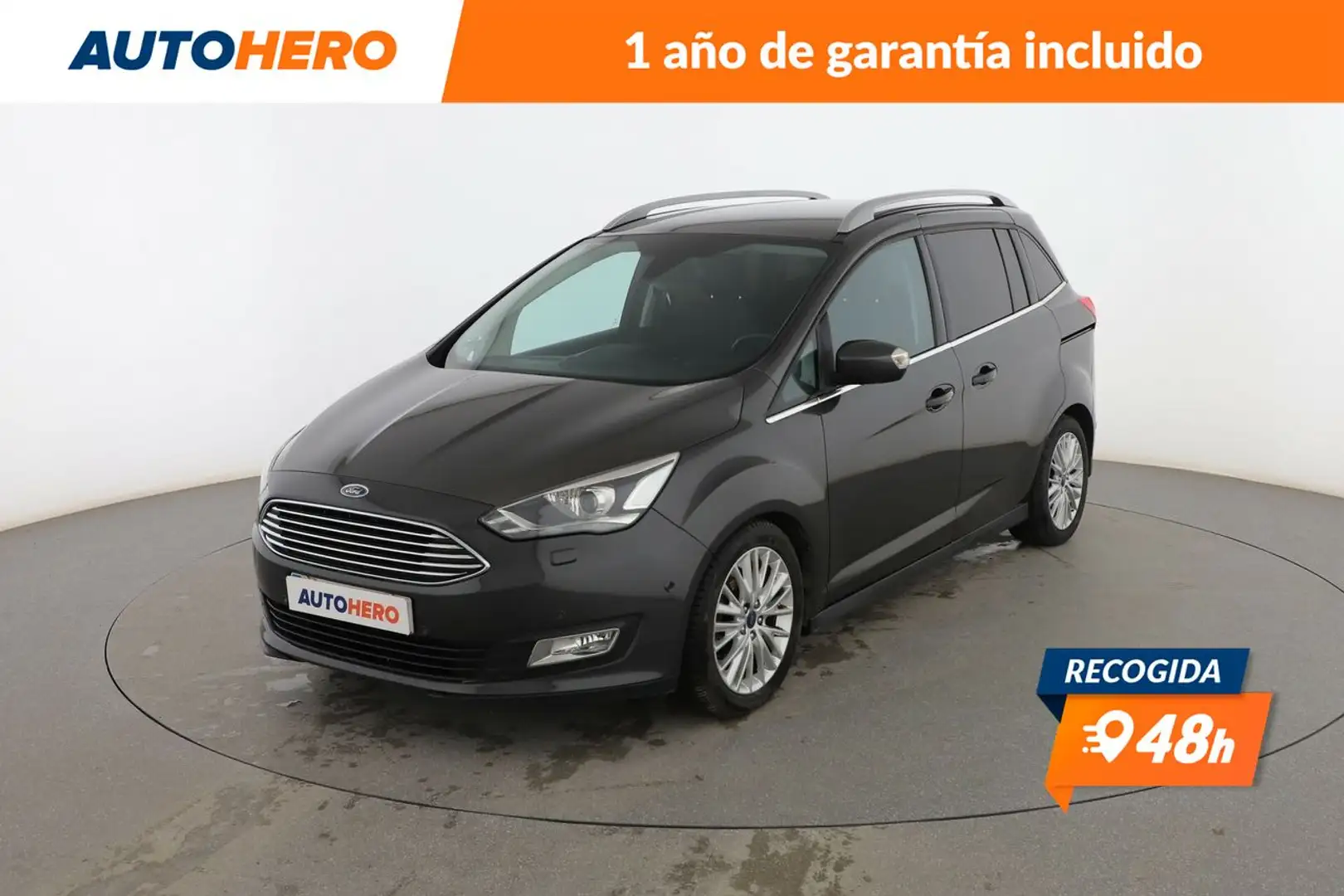 Ford Grand C-Max 1.5TDCi Titanium 120 Gris - 1