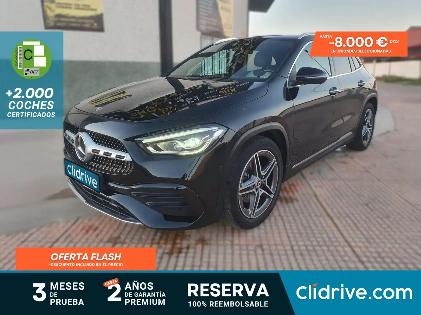 Mercedes-Benz GLA 200 D Negro - 1